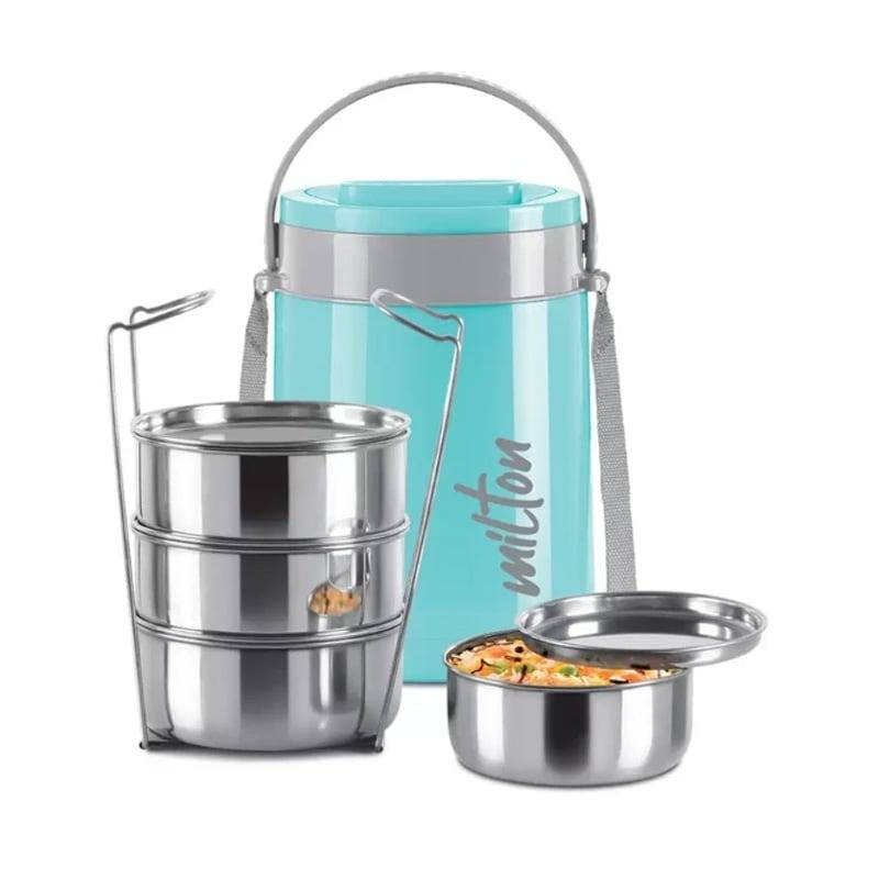 Milton Classic Tiffn 4 Stainless Steel Lunch Box
